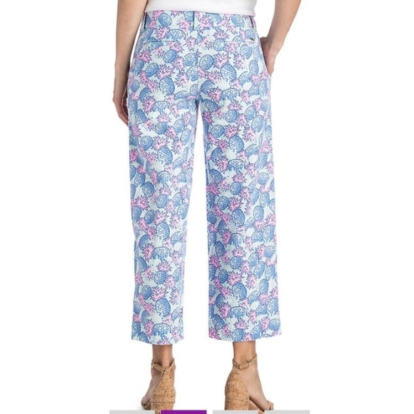 Vineyard vines linen blend chopped pants bnwt size 2 - Picture 2 of 3